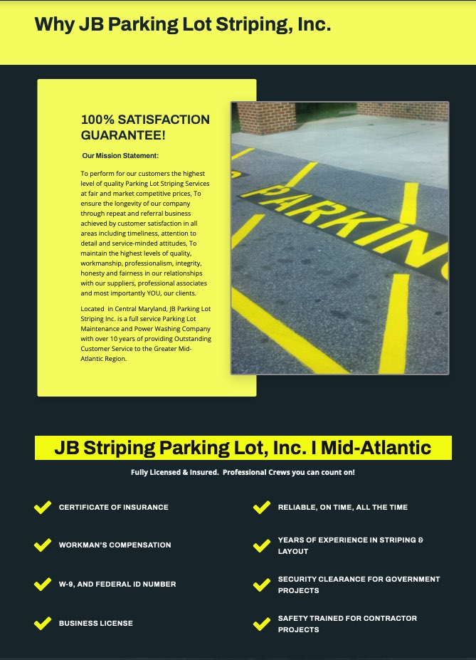 about jb parking lot